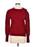 Veronica Beard 100% Cashmere Red Cashmere Pullover Sweater Size M - photo 1