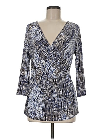 Nic + Zoe 3/4 Sleeve Blouse (view 1)