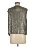 ALLSAINTS Silver Sleeveless Top Size 6 - photo 2