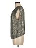 ALLSAINTS Silver Sleeveless Top Size 6 - photo 5