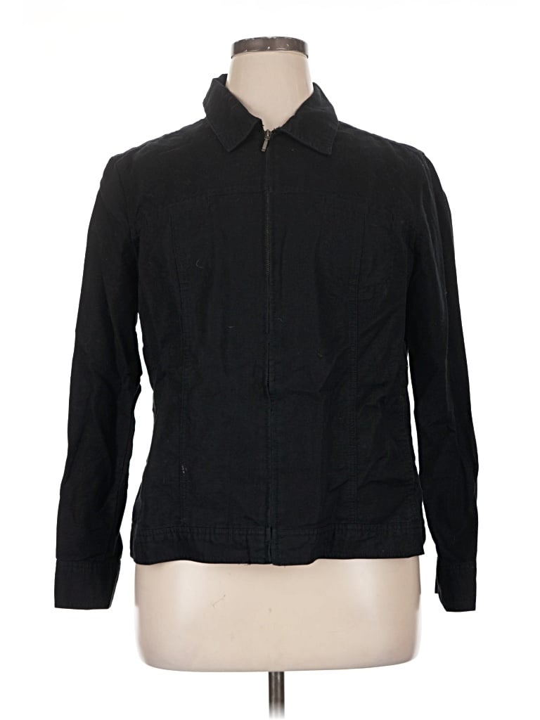 Pre-owned Croft & Barrow Jacket In Black