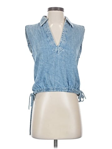 Rag & Bone Sleeveless Button-Down Shirt (view 1)