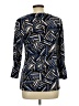 Liz & Co. Blue 3/4 Sleeve Blouse Size L - photo 2