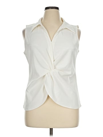 Calvin Klein Sleeveless Blouse (view 1)