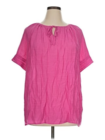 Cj Banks Short Sleeve Blouse (view 1)