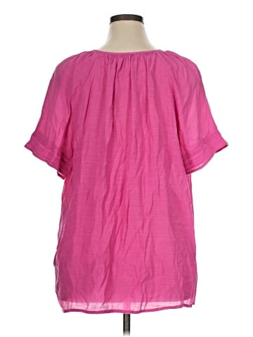 Cj Banks Short Sleeve Blouse (view 2)