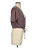 PrAna Brown Short Sleeve Blouse Size XS - photo 4