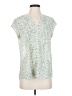 Monday Fun 100% Polyester Green Short Sleeve Blouse Size S - photo 1
