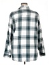 Jachs Girlfriend Plaid Teal 3/4 Sleeve Button-Down Shirt Size XL - photo 2