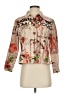 Life Style 100% Cotton Print Gold Jacket Size S (petite) - photo 1