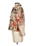 Life Style 100% Cotton Print Gold Jacket Size S (petite) - photo 5