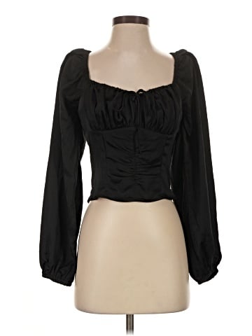 ASTR The Label Long Sleeve Blouse (view 1)
