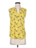Papermoon Yellow Sleeveless Blouse Size S - photo 1