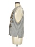 Express Silver Sleeveless T-Shirt Size M - photo 5