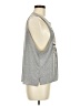 Express Silver Sleeveless T-Shirt Size M - photo 4