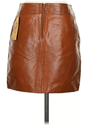 oasis Faux Leather Skirt (view 2)