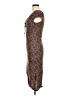 Glamorous Animal Print Brown Cocktail Dress Size 6 - photo 5