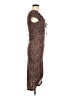 Glamorous Animal Print Brown Cocktail Dress Size 6 - photo 4
