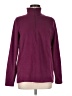 Lands' End 100% Polyester Burgundy Turtleneck Sweater Size M - photo 1