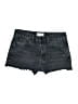 Free People Black Denim Shorts Size 27 waist - photo 1