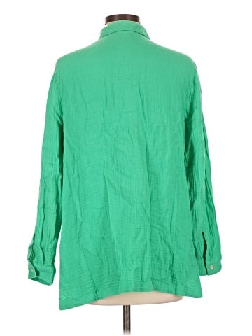 J.Jill 3/4 Sleeve Button-Down Shirt (view 2)