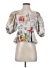 Hunter Bell Silver Short Sleeve Blouse Size 4 - photo 1