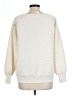 Ann Taylor LOFT Ivory Pullover Sweater Size L - photo 2
