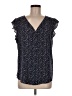 Fun2Fun Black Sleeveless Blouse Size M - photo 1