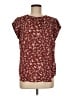 Fun2Fun Burgundy Short Sleeve Top Size M - photo 1