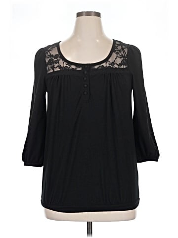 Missguided 3/4 Sleeve Blouse (view 1)