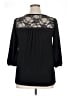 Missguided Black 3/4 Sleeve Blouse Size XL - photo 2