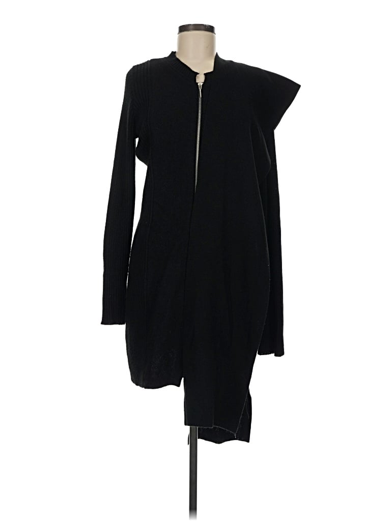 Pre-owned August Silk Casual Dress In Black