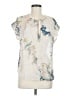Dylan Ivory Short Sleeve Blouse Size M - photo 1