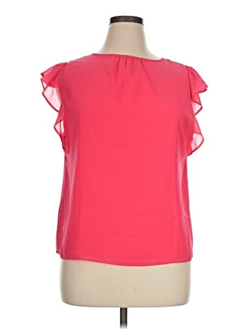 J.Crew Factory Store Short Sleeve Blouse (view 1)