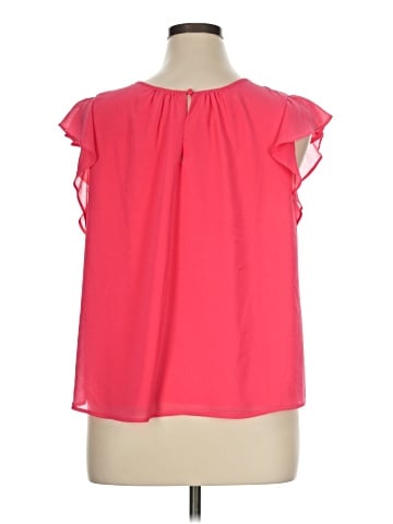 J.Crew Factory Store Short Sleeve Blouse (view 2)