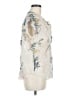 Dylan Ivory Short Sleeve Blouse Size M - photo 4