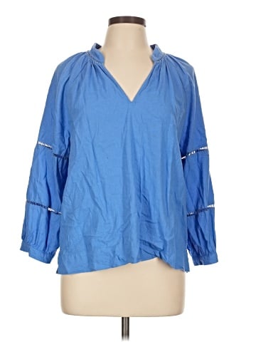 Ann Taylor LOFT 3/4 Sleeve Blouse (view 1)