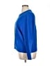 Boden 100% Cotton Solid Blue Pullover Sweater Size XL - photo 5