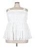 Torrid White Sleeveless Blouse Size 3X Plus (3) - photo 1