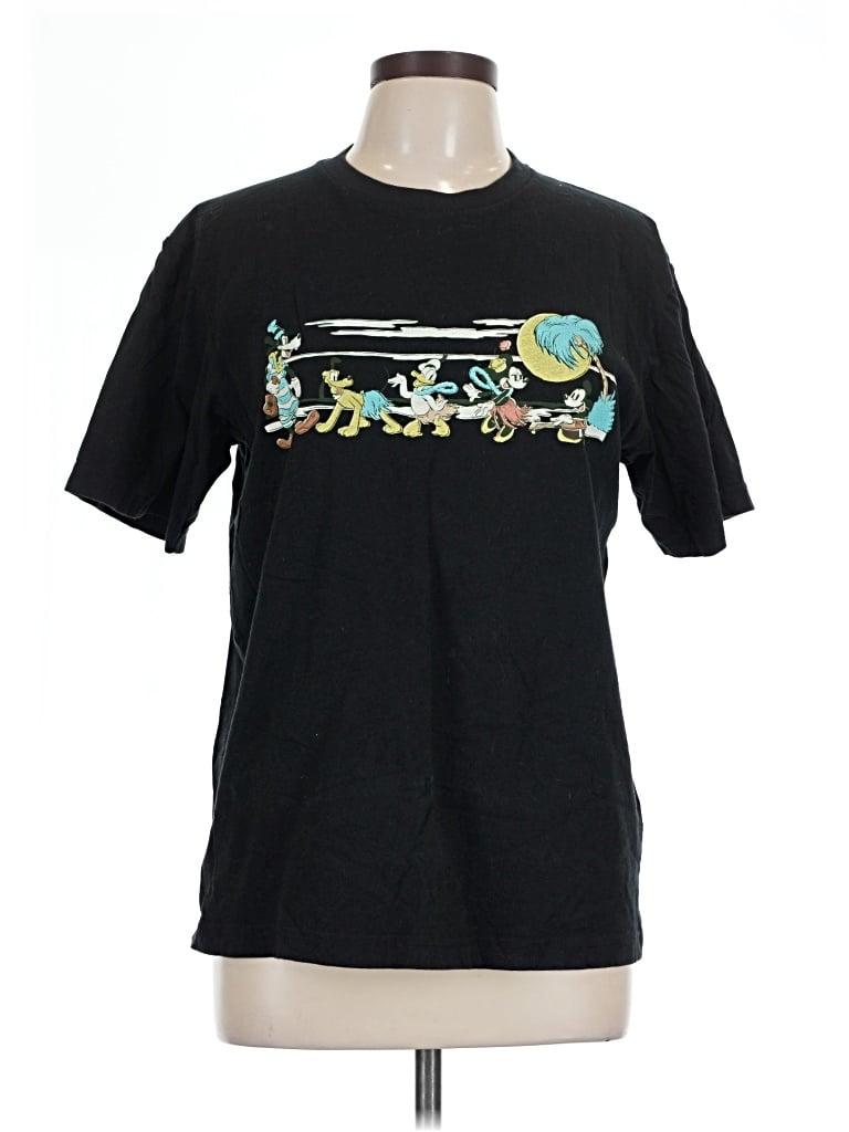 Pre-owned Ut For Uniqlo Short Sleeve T-shirt In Black