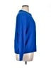 Boden 100% Cotton Solid Blue Pullover Sweater Size XL - photo 4