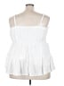 Torrid White Sleeveless Blouse Size 3X Plus (3) - photo 2