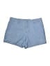 Magellan's Solid Blue Denim Shorts Size 6 - photo 1