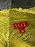 Elle Yellow Green Pullover Sweater Size L - photo 7