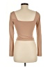 Babaton Tan Long Sleeve Top Size M - photo 2