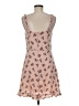 Willow & Clay 100% Polyester Floral Pink Casual Dress Size M - photo 2