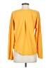ADAY Yellow Long Sleeve Blouse Size S - photo 2