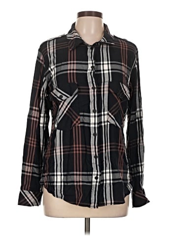 Sanctuary Long Sleeve Button-Down Shirt (view 1)