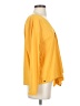 ADAY Yellow Long Sleeve Blouse Size S - photo 4