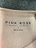 Pink Rose Tan Short Sleeve Turtleneck Size M - photo 7
